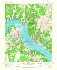 Cleveland 1966 topographic map thumbnail
