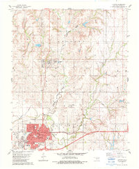 Clinton 1983 topographic map thumbnail