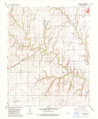 Clinton NE 1983 topographic map thumbnail