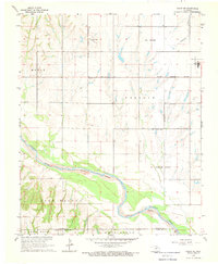 Cogar NE 1968 topographic map thumbnail