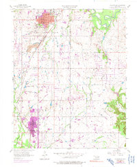 Collinsville 1956 topographic map thumbnail