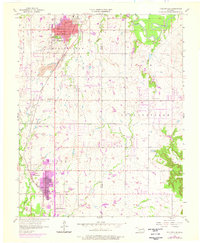 Collinsville 1956 topographic map thumbnail