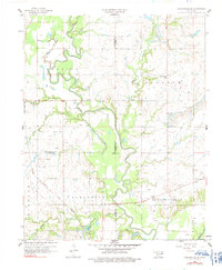 Collinsville NE 1959 topographic map thumbnail