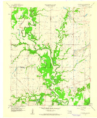 Collinsville NE 1959 topographic map thumbnail