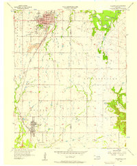 Collinsville 1956 topographic map thumbnail