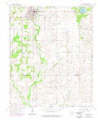 Comanche 1964 topographic map thumbnail