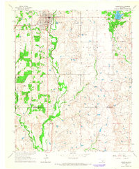 Comanche 1964 topographic map thumbnail