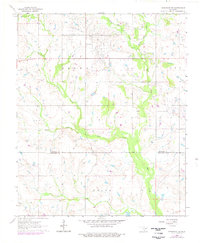 Comanche SE 1964 topographic map thumbnail