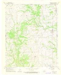 Connerville 1967 topographic map thumbnail