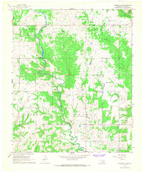Connerville SE 1967 topographic map thumbnail