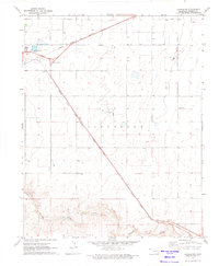 Conrad NW 1971 topographic map thumbnail