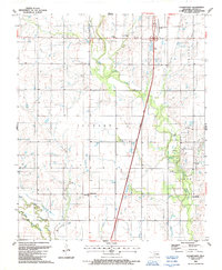 Cookietown 1987 topographic map thumbnail