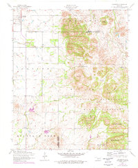 Cooperton 1956 topographic map thumbnail