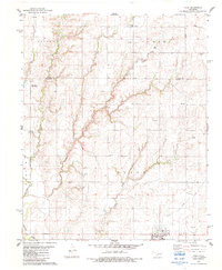 Corn 1983 topographic map thumbnail