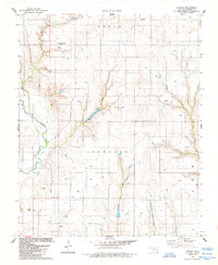 Cowden 1984 topographic map thumbnail