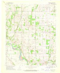 Crescent NW 1969 topographic map thumbnail