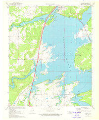 Crowder 1971 topographic map thumbnail
