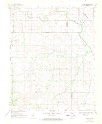Dacoma SE 1969 topographic map thumbnail