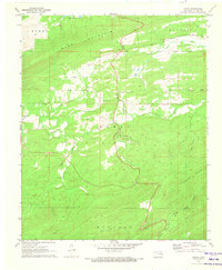Damon 1971 topographic map thumbnail