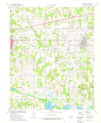 Davenport 1974 topographic map thumbnail