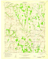 Denton 1956 topographic map thumbnail