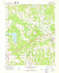 Depew 1975 topographic map thumbnail