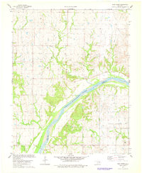 Doga Creek 1978 topographic map thumbnail