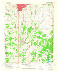 Duncan South 1964 topographic map thumbnail