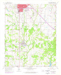Duncan South 1964 topographic map thumbnail