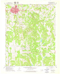 Drumright 1975 topographic map thumbnail