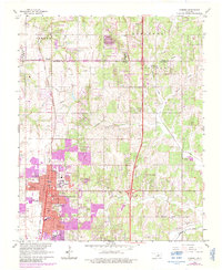 Edmond 1966 topographic map thumbnail