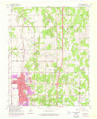 Edmond 1966 topographic map thumbnail