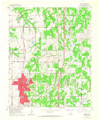 Edmond 1966 topographic map thumbnail