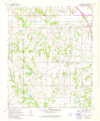 Elmore City NE 1969 topographic map preview