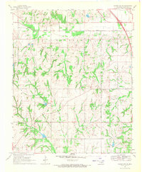 Elmore City NE 1969 topographic map preview