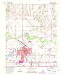 El Reno 1972 topographic map thumbnail