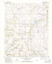 El Reno NE 1972 topographic map thumbnail