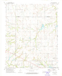 El Reno NE 1972 topographic map thumbnail