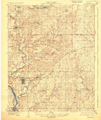 Fairfax 1932 topographic map thumbnail