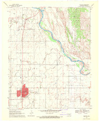 Fairview 1969 topographic map thumbnail