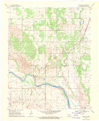 Fairview SE 1969 topographic map thumbnail