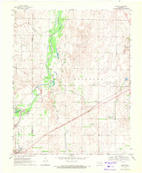 Fargo 1969 topographic map thumbnail