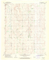 Fargo SE 1969 topographic map thumbnail