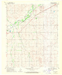 Fargo SW 1969 topographic map thumbnail