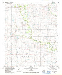 Faxon 1987 topographic map thumbnail