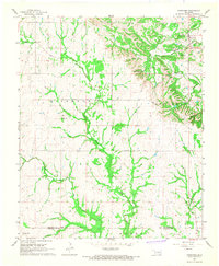 Fittstown 1967 topographic map thumbnail