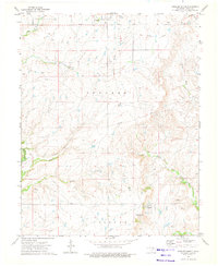 Foraker South 1973 topographic map thumbnail