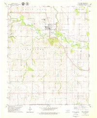 Fort Cobb 1979 topographic map thumbnail