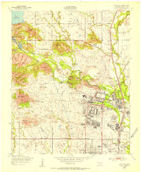 Fort Sill 1949 topographic map thumbnail