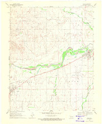 Gage 1969 topographic map thumbnail